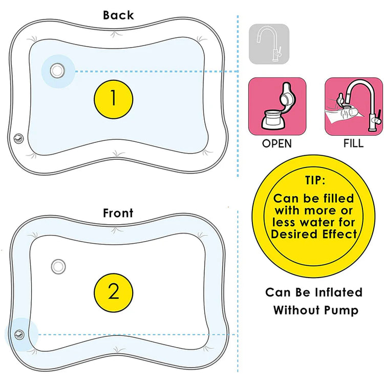 Inflatable Baby Water Play Mat