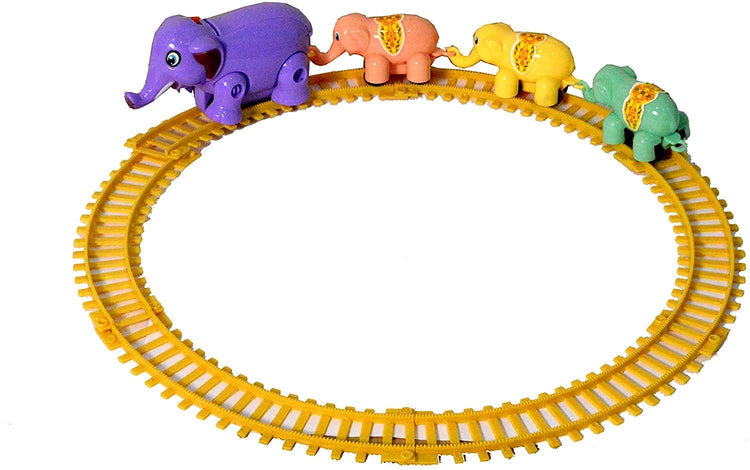 Elephant Train Playset
