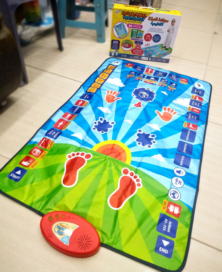 Educational Prayer Mat for Kids