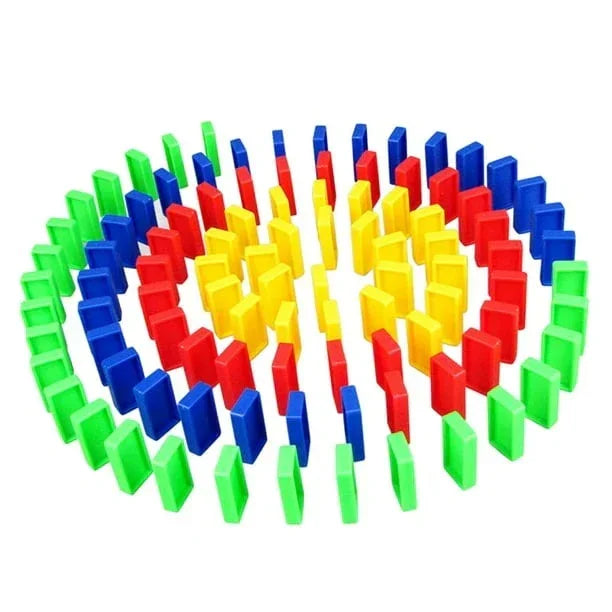 Wooden Dominos Block Set 100 pcs