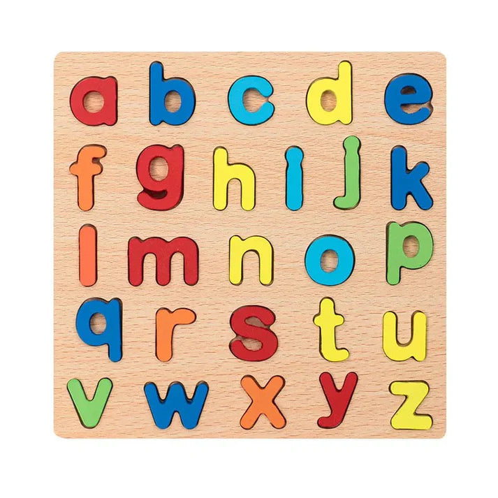 Wooden Alphabets for Kids Small abc