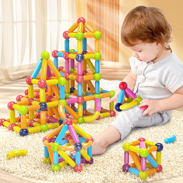 Magnetic Building Blocks Set for Kids 3+ | Educational & Creative Toy