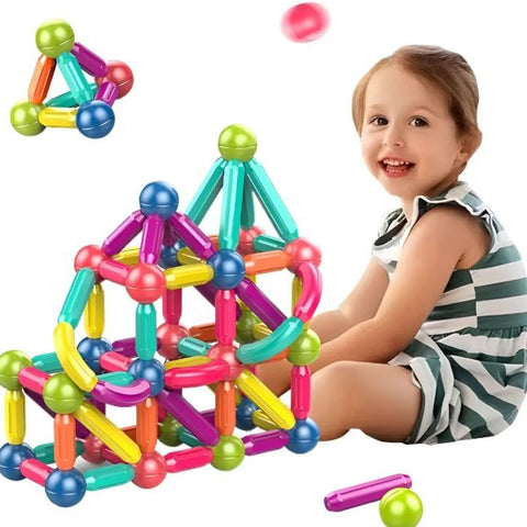 Magnetic Building Blocks Set for Kids 3+ | Educational & Creative Toy