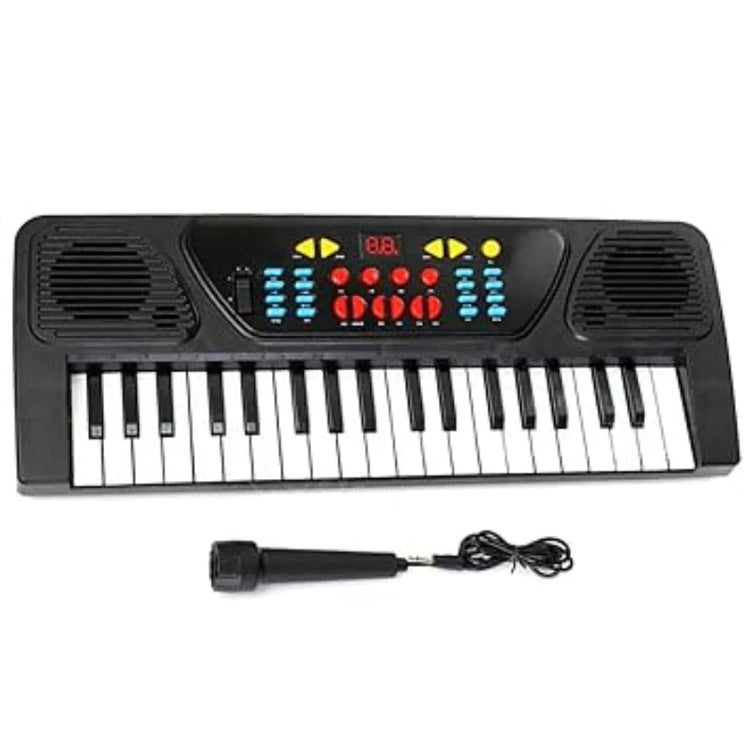 Multifunctional Electronic Musical Keyboard With Mic