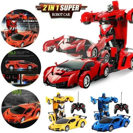 Transforming Robot RC Car – 2-in-1 Action Vehicle