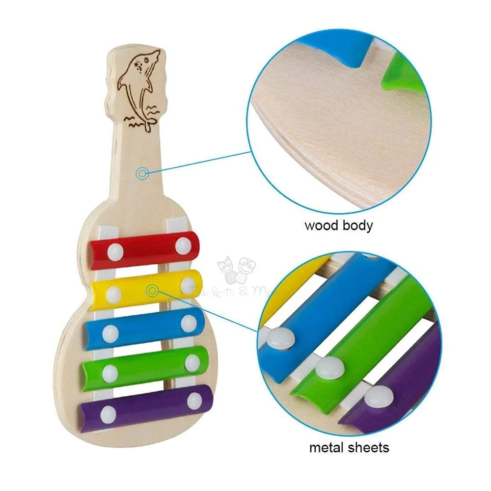 Wooden Guitar Xylophone