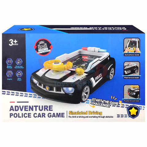 Adventure Steering Police Car Game