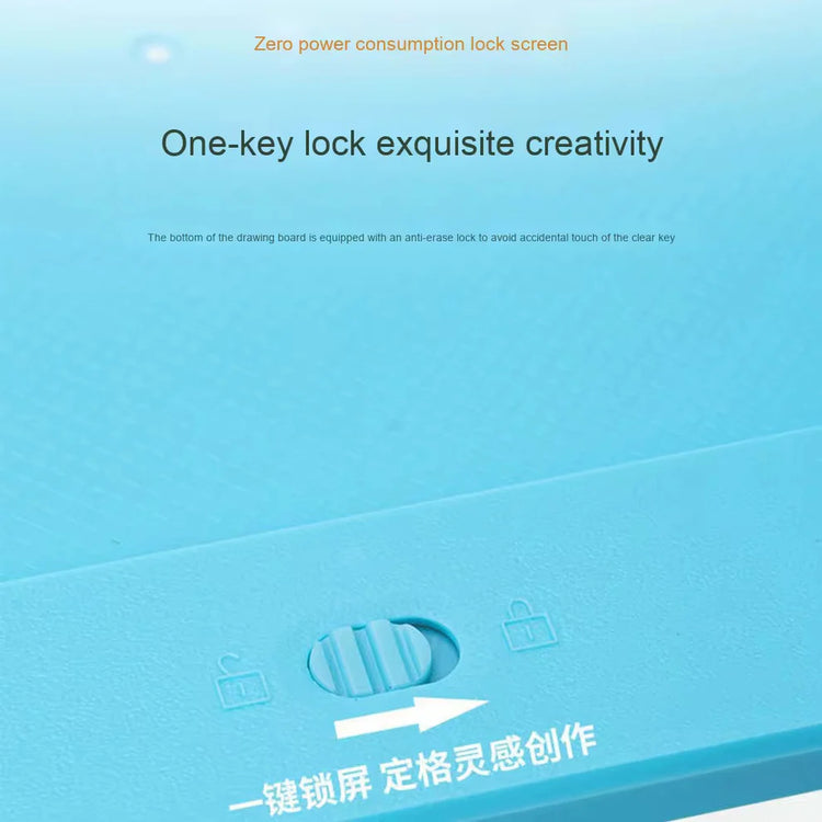 Cute Animal Design 9-Inch LCD Writing Tablet Multi Colour Screen