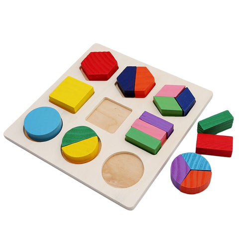 Wooden Shape Sorting Puzzle Toy