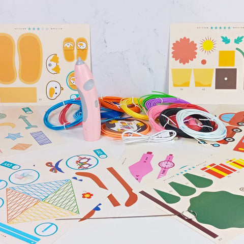 3D Painting Pen Set With 3 Refills