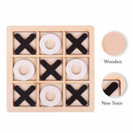Tic Tac Wooden Game Large