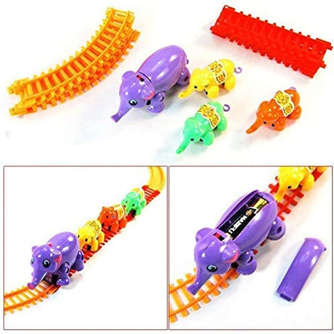 Elephant Train Playset