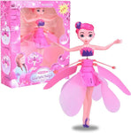 Aircraft Flying Doll for Kids - Pink & Purple