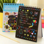 Magic Rainbow Scratch Paper Book
