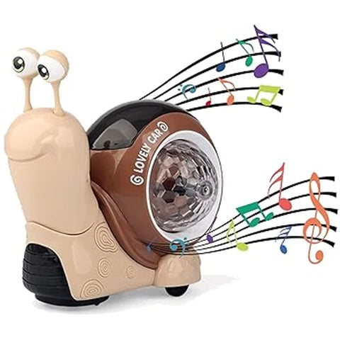 Snail Run Fast With Lights And Sound