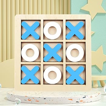 Tic Tac Wooden Game