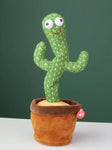 Dancing Cactus Toy Rechargeable Talking Singing Cactus Toy for Kids