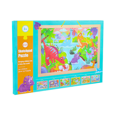 2 in 1 Sketchpad Puzzle
