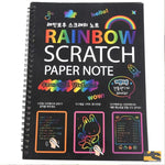 Magic Rainbow Scratch Paper Book