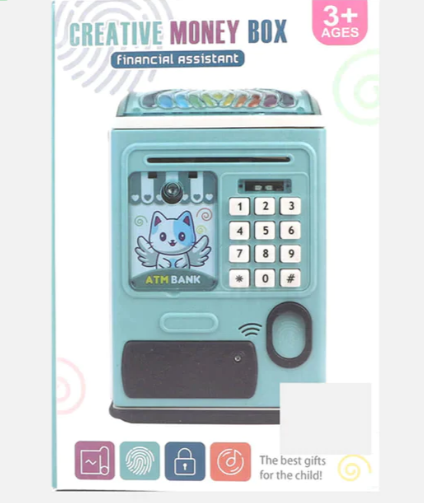 Creative Kids ATM Money Box with Fingerprint Password