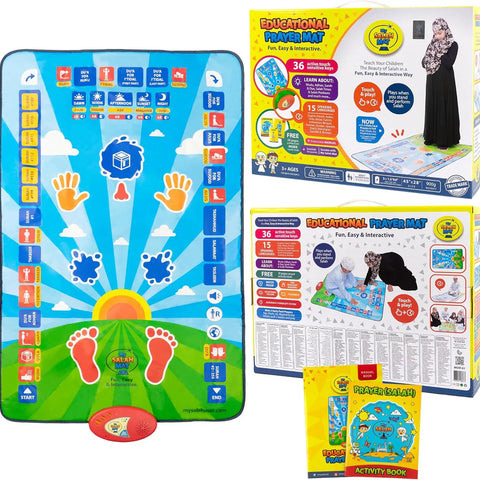 Educational Prayer Mat for Kids