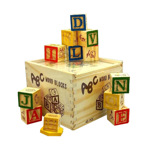 ABC Wood Blocks SMALL