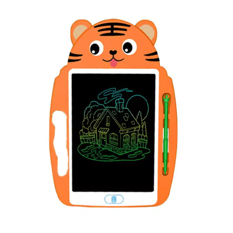 Cute Animal Design 9-Inch LCD Writing Tablet Multi Colour Screen