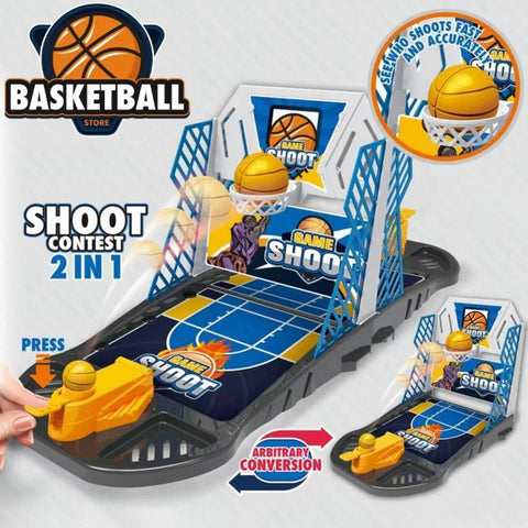 2 in 1 Basketball Shoot Game For Kids