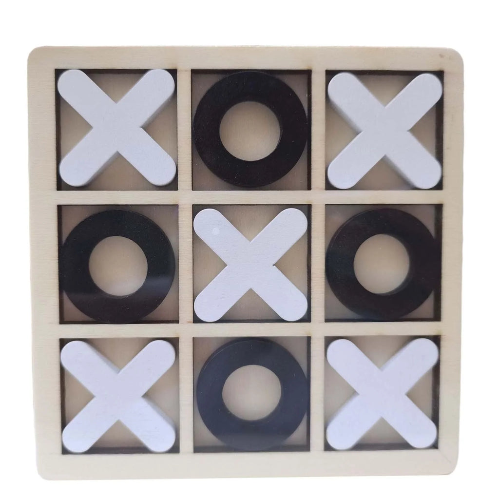 Tic Tac Wooden Game