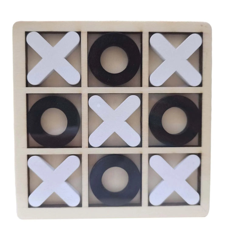 Tic Tac Wooden Game Small