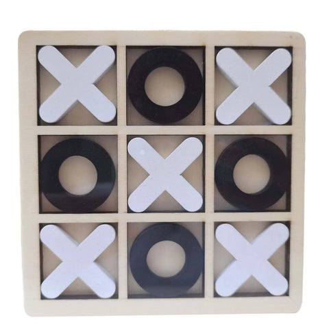 Tic Tac Wooden Game