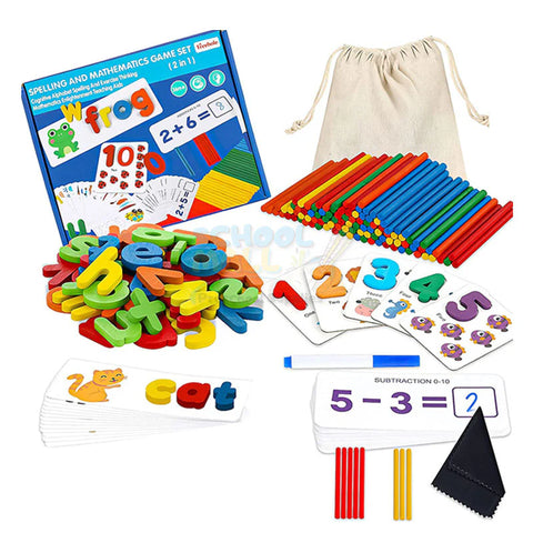 Spelling And Mathematics Game Set