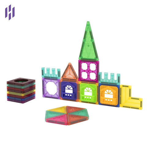 Magnetic Building Tiles For Kids