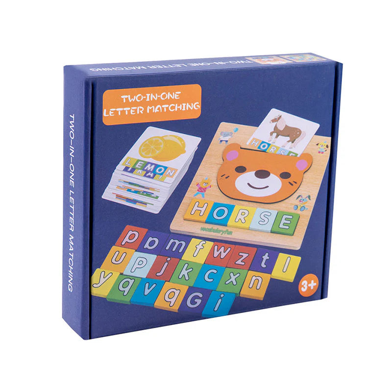 Two In One Letter Matching Educational Toy