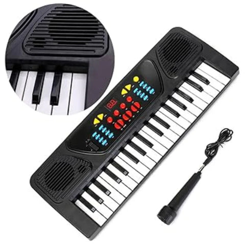 Multifunctional Electronic Musical Keyboard With Mic