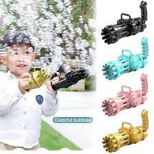 8-Hole Bubble Gun Machine