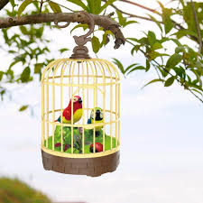Happy Singing Birds Cage Toy