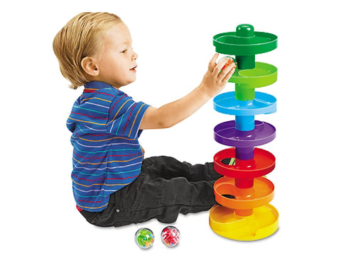 Baby Roll Ball Stacking Tower
